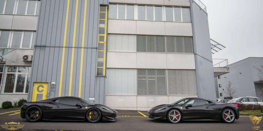  Ferrari 458 Italia Murdered Out by Luxury Customs 2014 года  (фото 8 из 23)